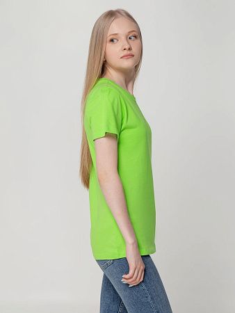 Футболка женская T-bolka Lady, зеленое яблоко, размер L v2