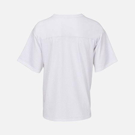 Футболка унисекс Nino с V-образным вырезом, белая, размер XXL