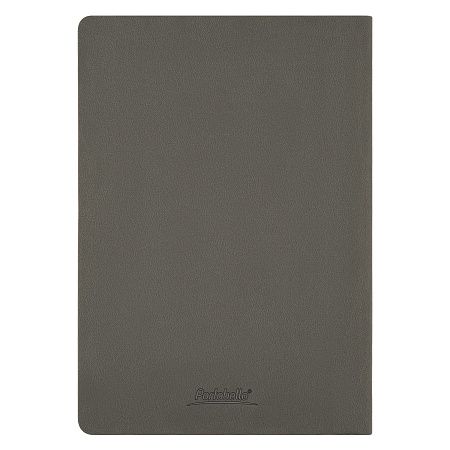 Ежедневник Латте софт-тач (Latte soft touch) недатированный, серый/красный