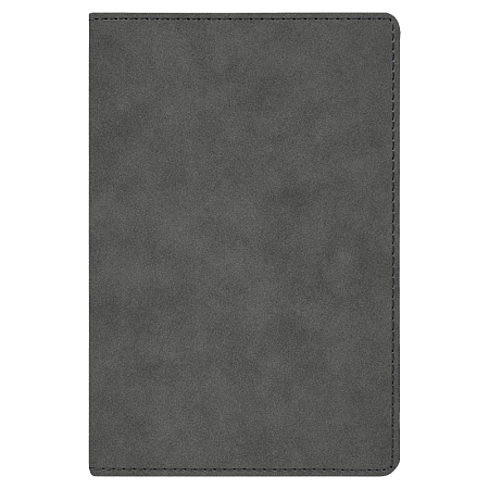 Ежедневник City Nuba Print Sample Columbia А5, недатированный, в твердой обложке с поролоном, темно-серый