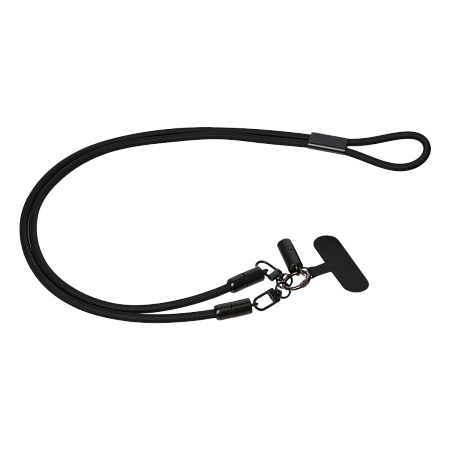 Кабель-ланьярд Волтрикс (Voltrix), черный