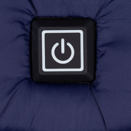 Куртка с подогревом Thermalli Chamonix, темно-синяя, размер S