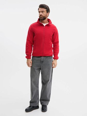 Куртка флисовая унисекс Ben Mac, красная, размер S