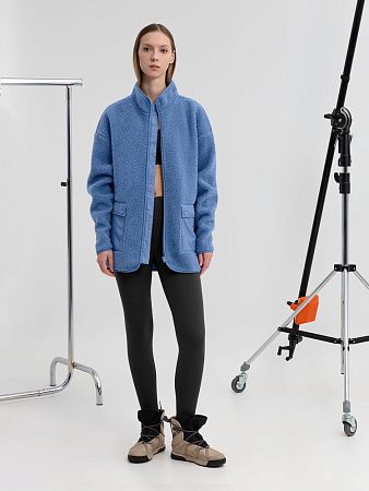 Куртка унисекс Oblako, голубая, размер XL/2XL