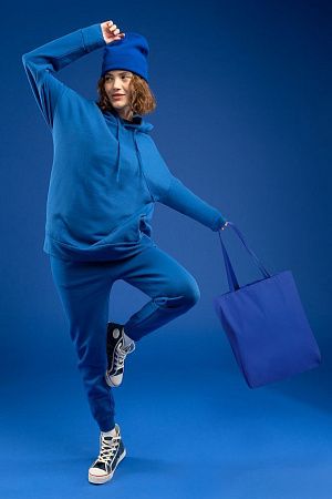 Шопер B4, синий с синими ручками