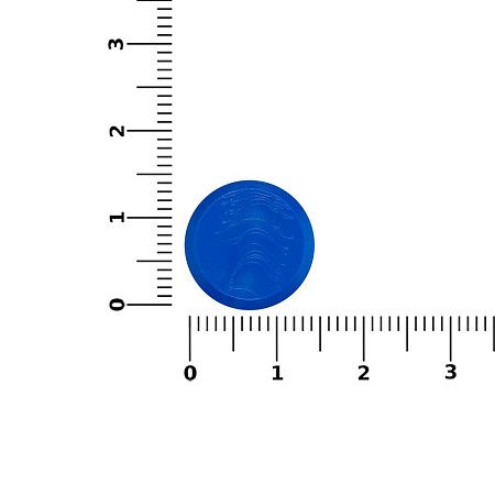 Двойной фиксатор для шнура Brogy, синий