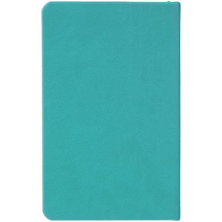 Блокнот Cluster Mini в клетку, бирюзовый