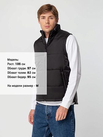 Жилет Warm черный, размер XL