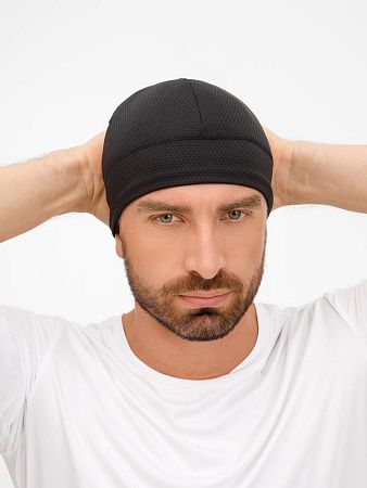 Шапка спортивная GoHead, черная