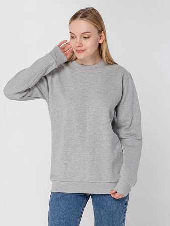 Толстовка Unit Toima Heavy, серый меланж, размер XS