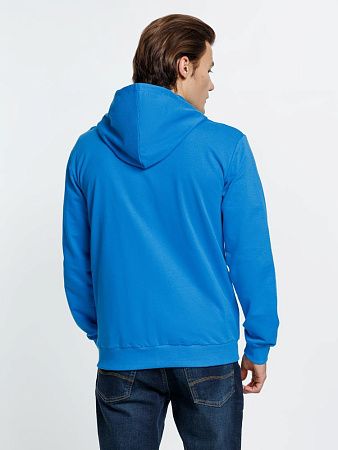 Толстовка на молнии с капюшоном Siverga, бирюзовая, размер XS