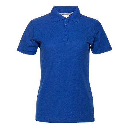 Рубашка поло женская STAN хлопок/полиэстер 185, 04WL, Синий,  (16/1)  (46/M)