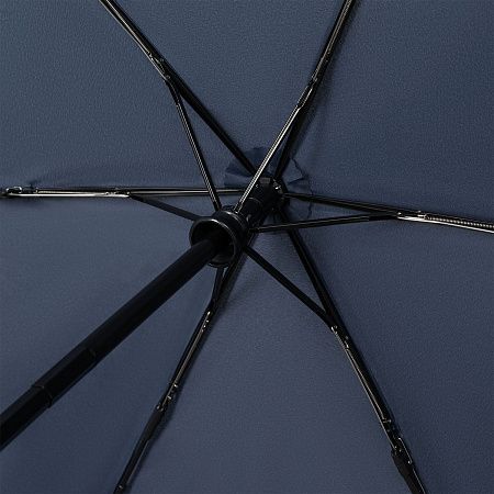 Зонт складной Филтон (Filton), синий с системой безопасности (Safety System)