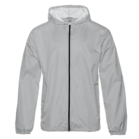 Ветровка унисекс STAN дюспо 210T, 85, 59, Светло-серый,  (72)  (50/L)
