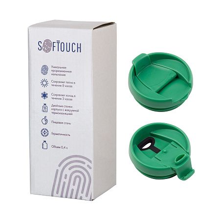 Термостакан "Монтана" 400 мл, покрытие soft touch