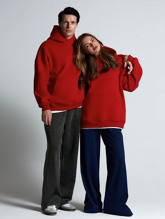 Худи Kulonga Oversize, красное, размер XS/S