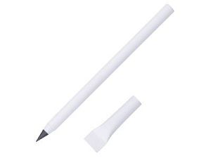 Вечный карандаш из переработанной бумаги «Recycled pencil», цвет: белый