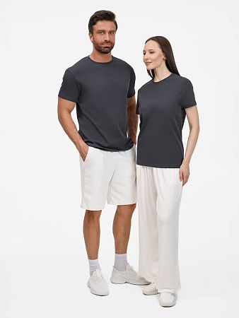 Футболка унисекс T-Bolka 200, темно-серая (графит), размер 4XL