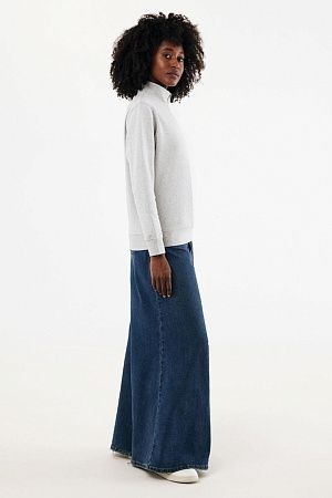 Свитшот на молнии Iqoniq Elgon из переработанного хлопка, 300 г/м²