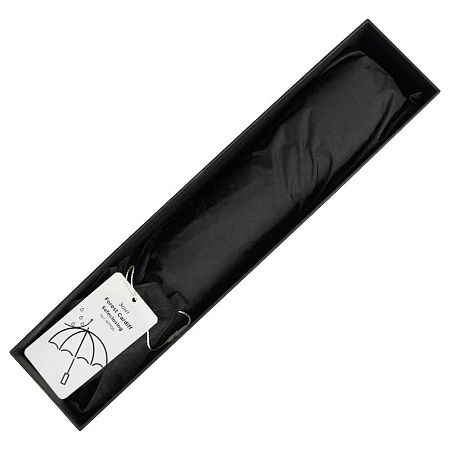 Зонт складной автоматический Forest Cardiff Safeclosing, чёрный