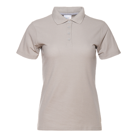 Рубашка поло женская STAN хлопок/полиэстер 185, 04WL, Светло-серый,  (72)  (46/M)
