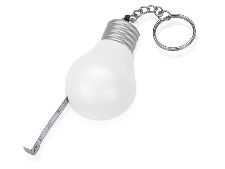 Брелок-рулетка для ключей «Лампочка», 1м
