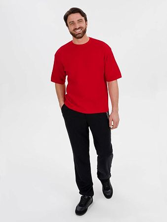 Джемпер с коротким рукавом Siluetti Volumica, красный, размер XS/S