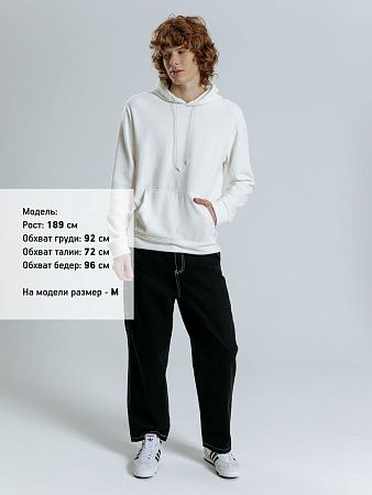 Худи унисекс Prima Vista, белое, размер S