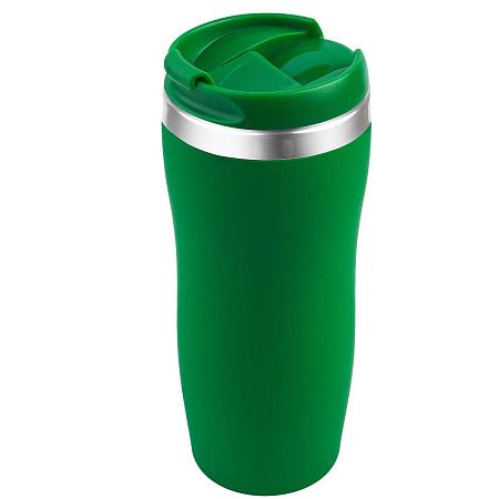 Термокружка SLIM SOFT COLOR 350мл. Зеленая 6030.02