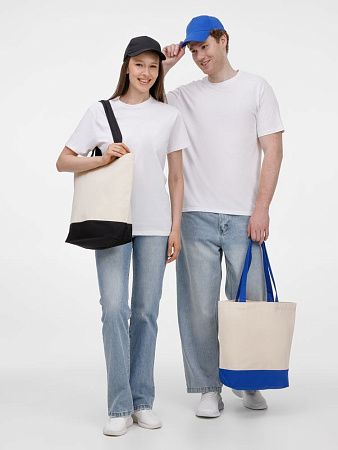 Холщовая сумка Shopaholic, черная