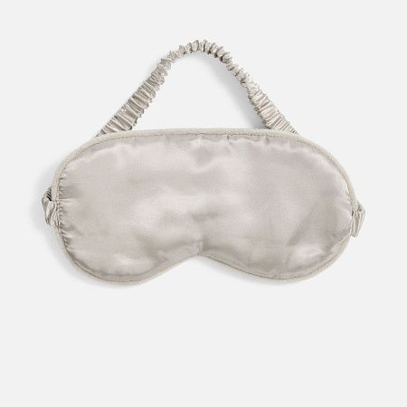 Двухстороняя маска для сна Veluto, серая