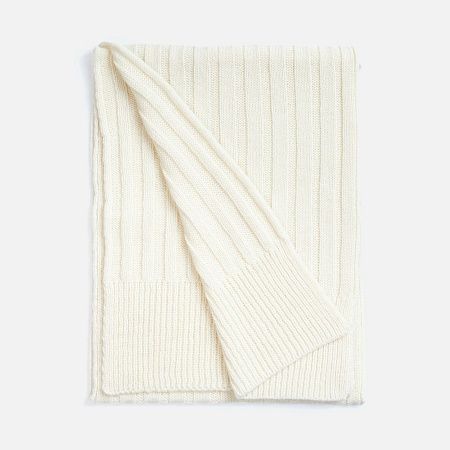 Шарф Bellish, белый (ванильный)