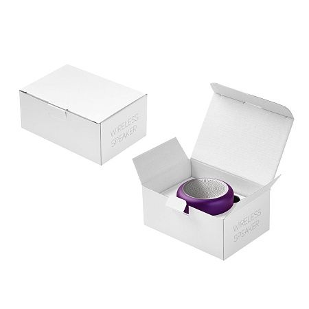 Беспроводная колонка Пэшн (Passion) 80dB 600 mAh (Bluetooth 5.4), фиолетовая