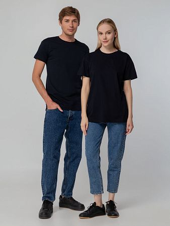 Футболка унисекс T-bolka 140, темно-синяя, размер 4XL