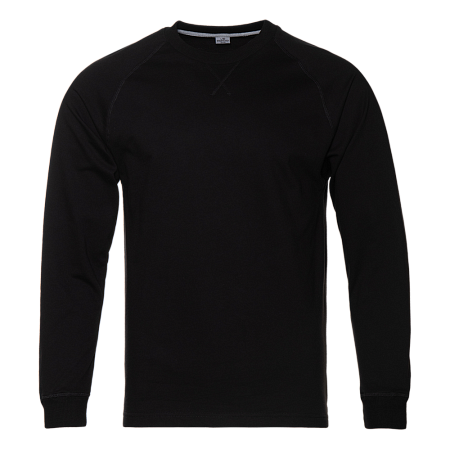 Свитшот унисекс STAN футер с начёсом 220, 60, Чёрный,  (20)  (56/XXXL)