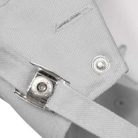 Кепка 5- панельная Oxford 300, c серым сендвичем, серая