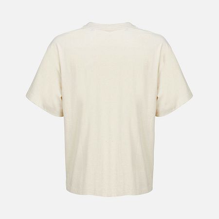 Футболка оверсайз унисекс Legacy, светло-бежевая (неокрашенная), размер L