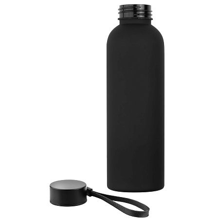 Бутылка для воды ARDI PET SOFT 550мл. Черная полностью 6263.88