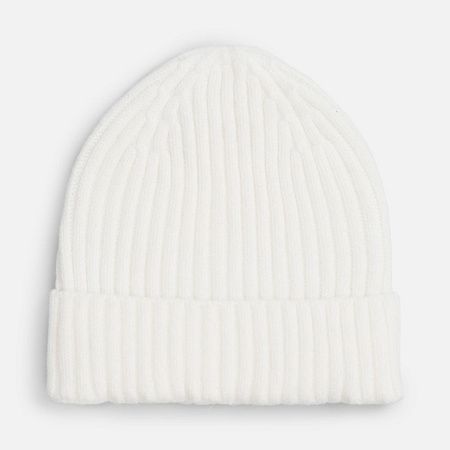 Шапка Laconi, молочно-белая