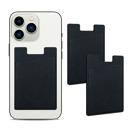 Держатель карт на телефоне SlimPocket, чёрный