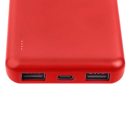 Внешний аккумулятор SIRIUS TYPE-C, 10000 мА·ч Красный 5045.03