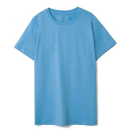 Футболка детская T-Bolka Kids, голубая, размер 10 лет (130-140 см)