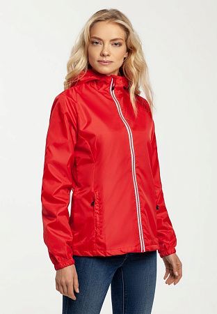 Ветровка женская Fastplant черная, размер S