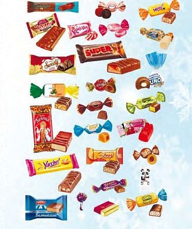 Набор конфет "Коттедж пряничный", 400 г