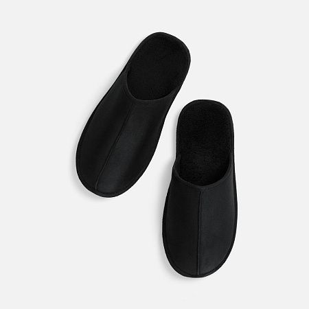 Тапочки домашние Norridge, черные, размер 37-39