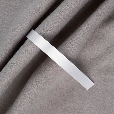 Лента сатиновая Satin 10 S, белая, 10 см