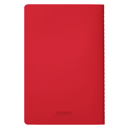 Блокнот Альфа Слим (Alpha slim), красный