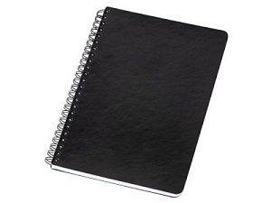 Блокнот А5 «Fabrizio», цвет: черный