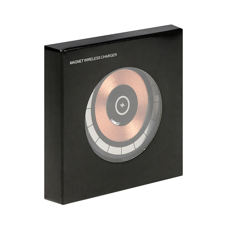 Подарочный набор «Притяжение»: беспроводная зарядка, кофе, шоколад