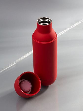 Термос Tubula Soft Touch, красный